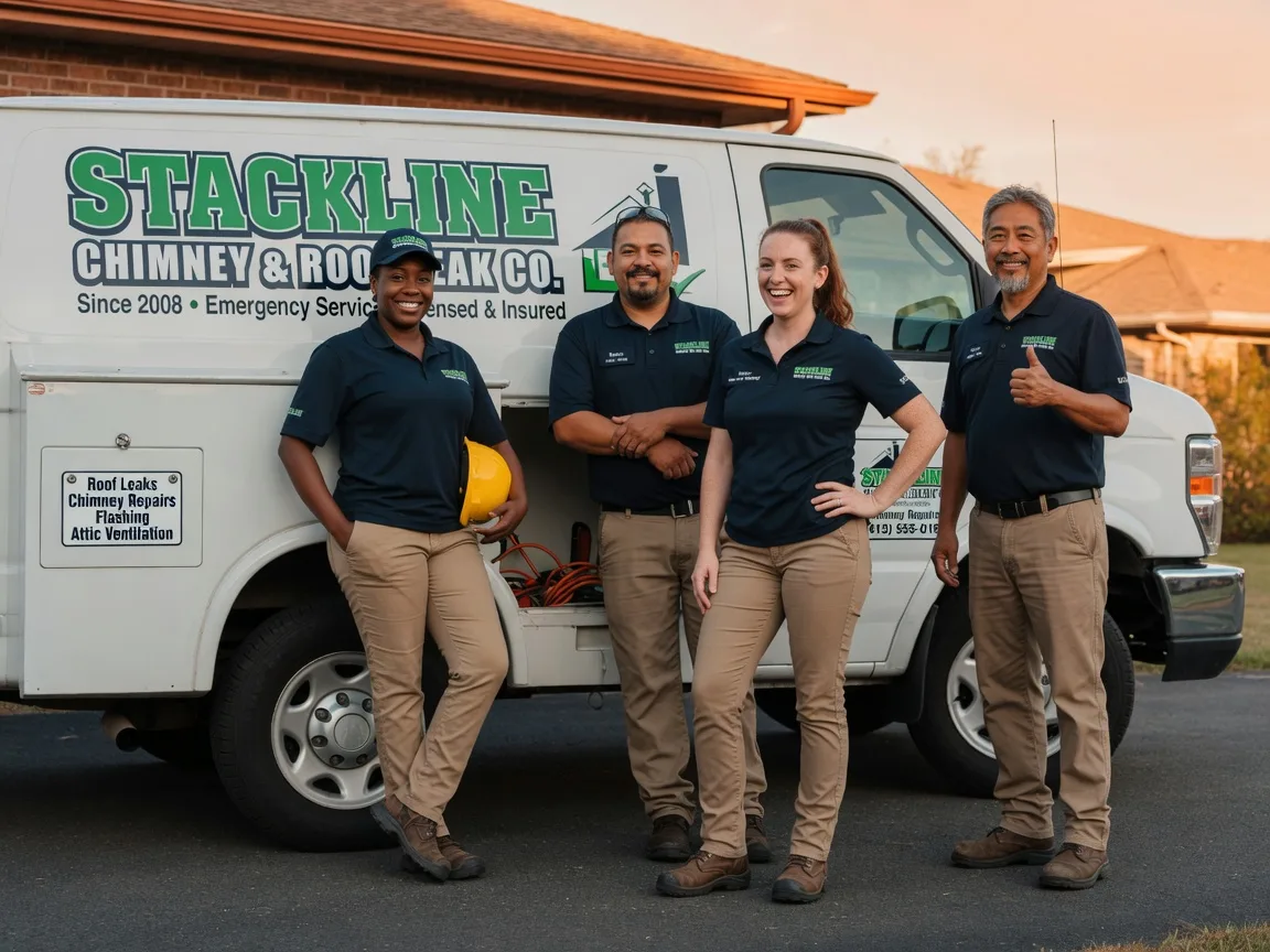 Chimney flashing repair company in Henderson, IA